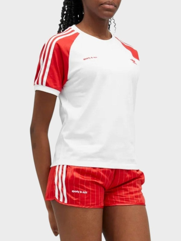 Adidas x Sporty & Rich Two Tone Tee - Supplied FashionAdidas
