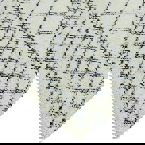 Asiatic Alto AL02 Cream Shaggy Rug