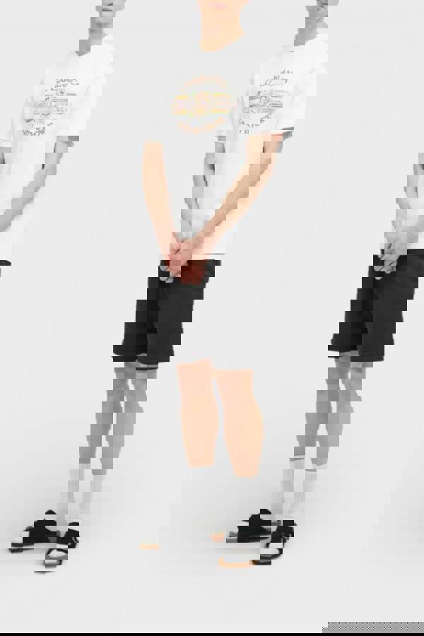 Casablanca Printed T-Shirt Unity Is Power White