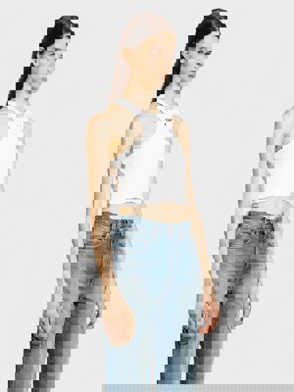 Off - White Off Stamp Rib Rowing Top White - Supplied FashionOff White