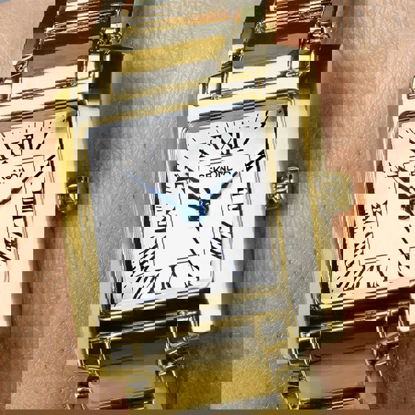 Sekonda Ladies Montreal Gold Rectangle Watch 40702