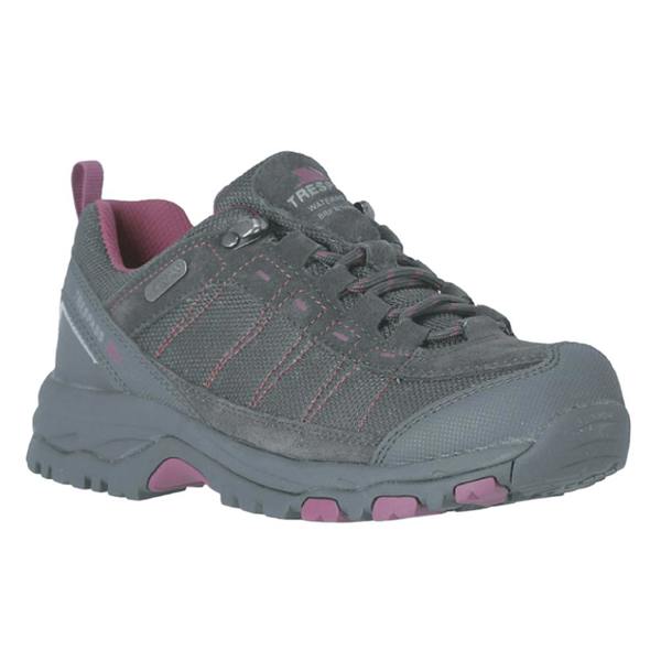 Trespass Womens/Ladies Scree Lace Up Technical Walking Shoes - Castle - 
