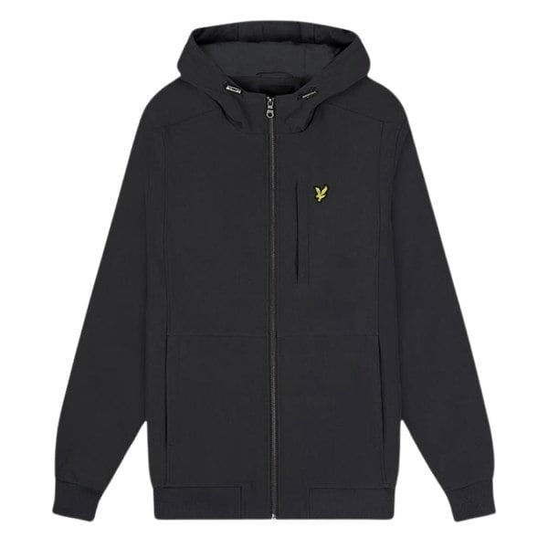 Lyle & Scott Branded Gunmetal Grey Softshell Jacket