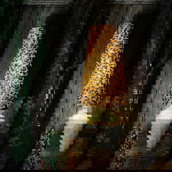 Love Frankie luxe velvet leopard queen cone