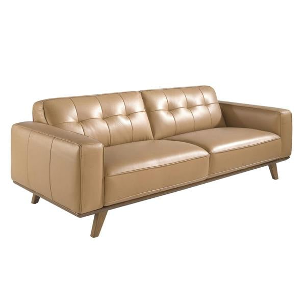 Angel Cerdá Chester sofa in sand leather 6119/6120