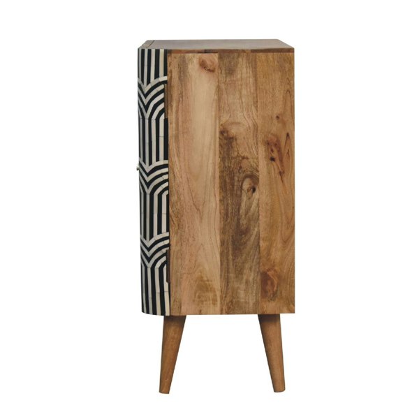 Artisan Furniture Solid wood Edessa Bone Inlay Cabinet
