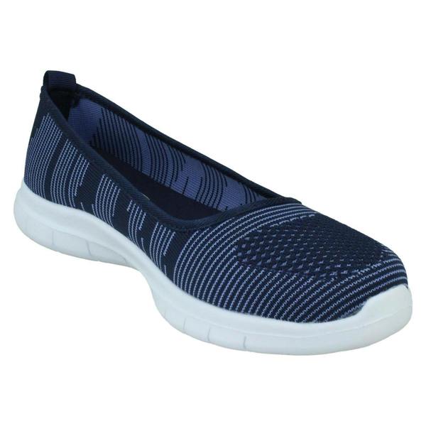 Spot On Ladies Spot On Casual Ballerina Shoes F7169