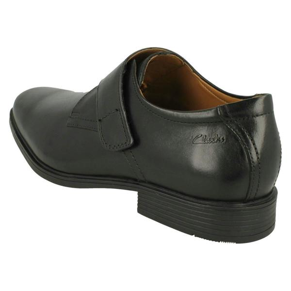 Clarks Mens Clarks Smart Hook and Loop Fastening Shoes Tilden Strap
