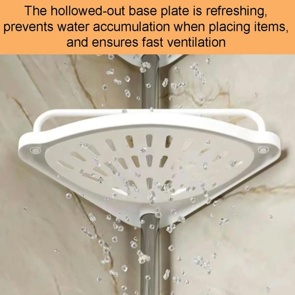 Havendro 4-Tier Telescopic Bathroom Corner Shelf Wall Mount Shower Caddy Storage Organizer