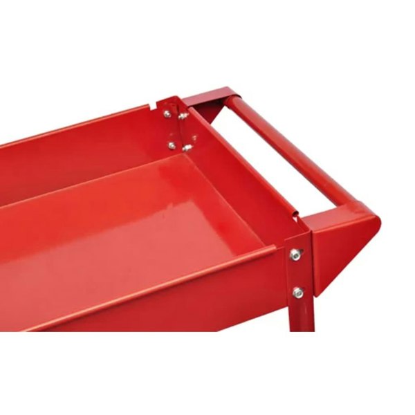 Berkfield Workshop Tool Trolley 100 kg Red