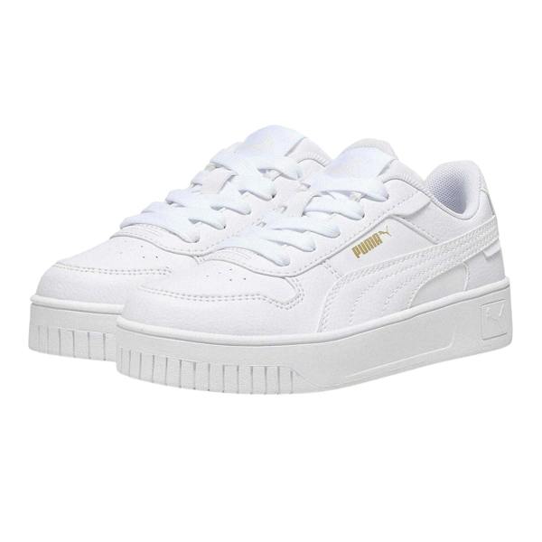 Puma Childrens/Kids Carina Street Platform Trainers - Puma White - 