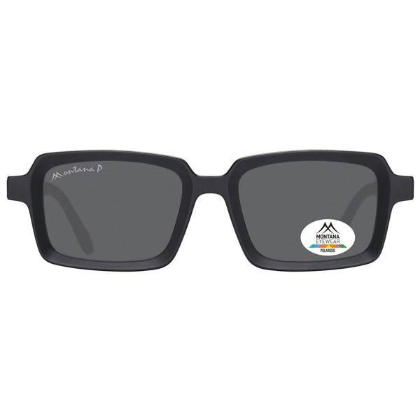 Montana Sunglasses MP57 Matte Black Grey Polarized