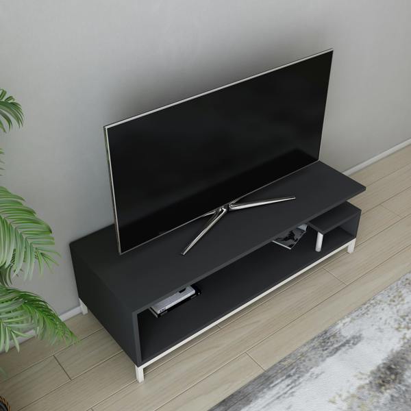 Decorotika Reilly Modern Tv Stand TV Cabinet for TV's up to 55"