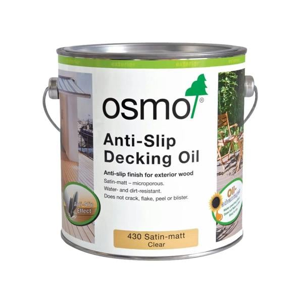 Osmo Decking Oil - Anti-Slip (Top Coat) 430