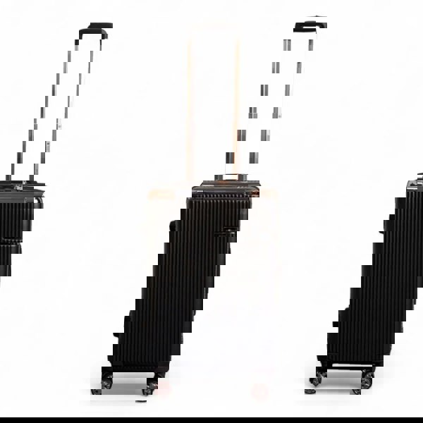 Snowball Hard Shell Luggage 8 Spinner Wheels Travel Suitcase