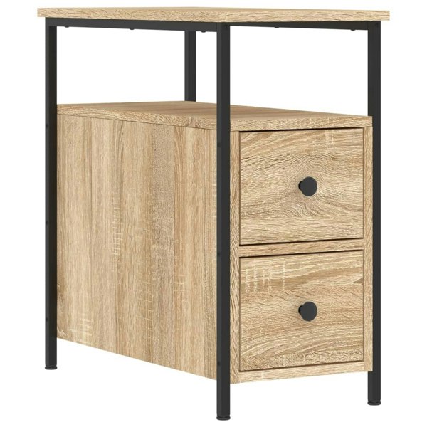 Berkfield Bedside Cabinets 2 pcs Sonoma Oak 30x60x60 cm Engineered Wood