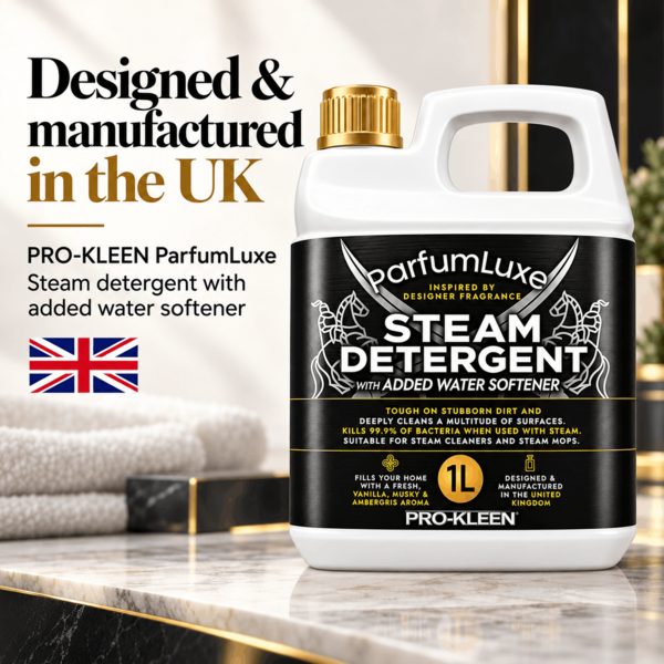 ProKleen Pro-Kleen Parfum Luxe Steam Mop Detergent Creed 1L - Deeply Cleans, Removes Stains, Deodorises