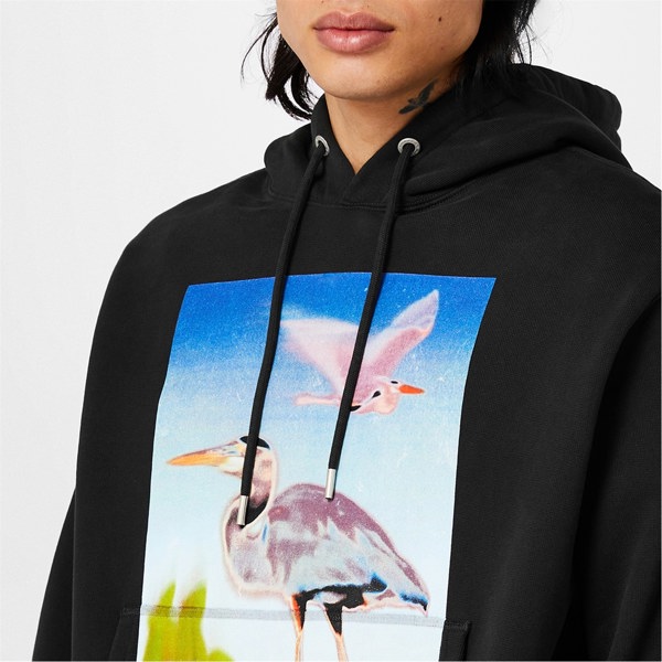 Heron Preston Censored Heron Logo Hoodie - Black