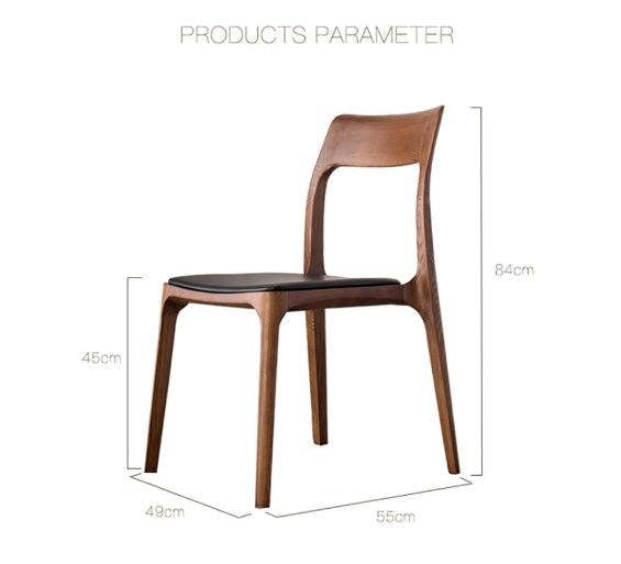 Hans CH3 Dining Chair, Dark Oak, Light Oak-Weilai Concept-Weilai Concept