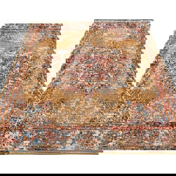 The Rugs Modern Orient Medallion Design Rug - Elegant Rugs