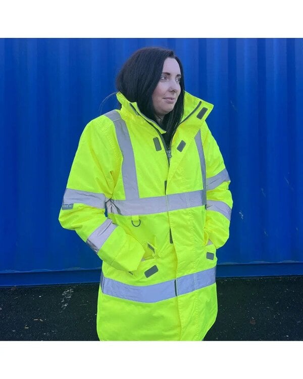 Leo Workwear Ladies Lined Baffle Anorak