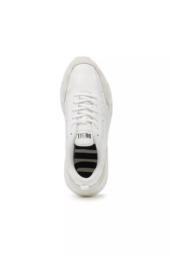 Diesel S-SERENDIPITY-SPORT Mesh & Suede Sneakers - White