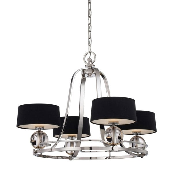 1 Bulb Chandelier Hanging Pendant LIght Imperial Silver LED G9 3.5W Bulb Loops