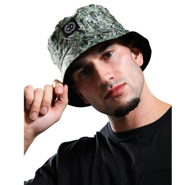 Marshall Artist Reversible Bucket Hat Black/Camo