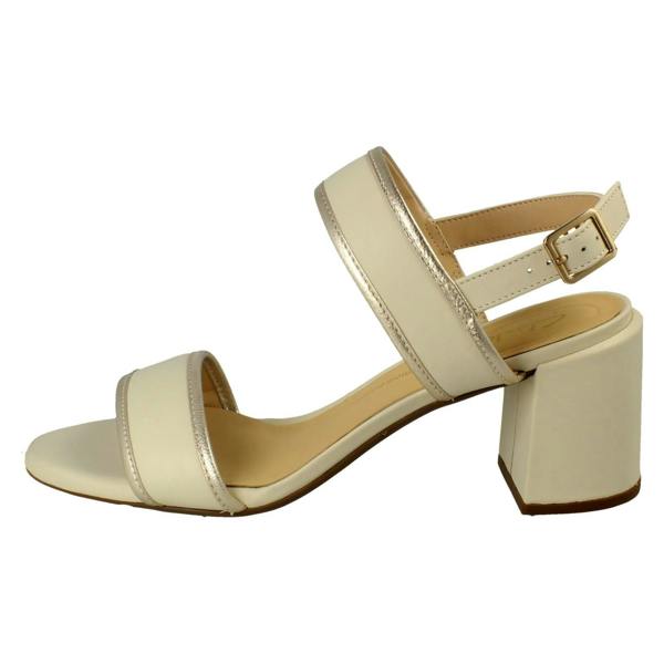 Clarks Ladies Clarks Heeled Sandals Ezoria Sling