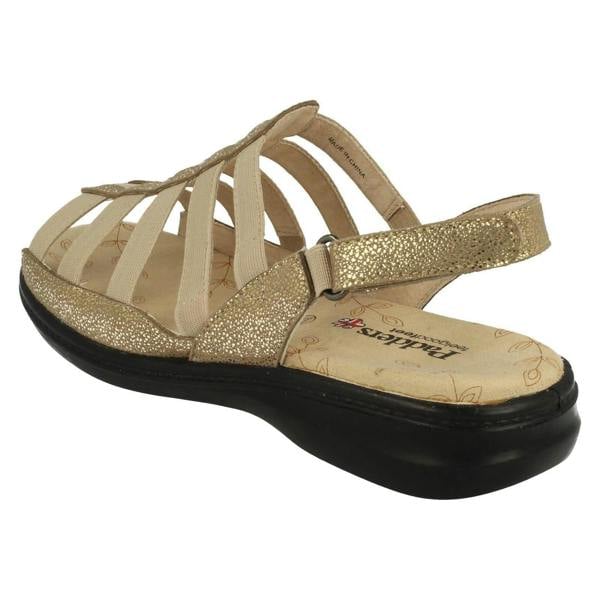 Padders Ladies Padders Wide Fit Strappy Sandals Lesley