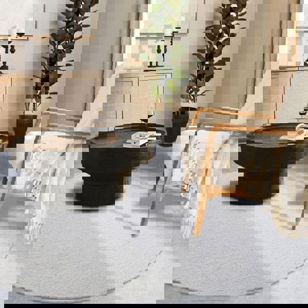 The Rugs Handwoven Natural Wool Rug - Sustainable Elegance