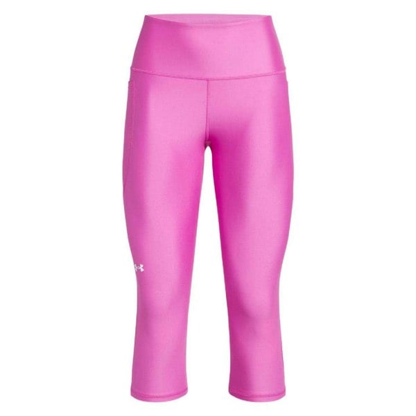 Under Armour Womens Capris Tech High Rise Leggings - Purple