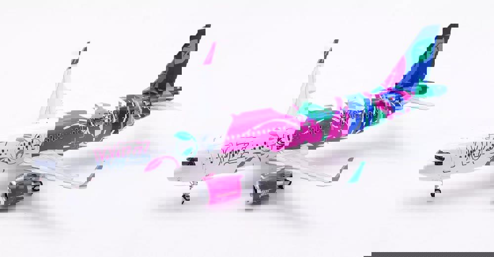 InFlight200 Wizz Air Malta Airbus A321-271NX 9H-WNM With Stand Map 1:200 Scale Inflight200 IF321W41224
