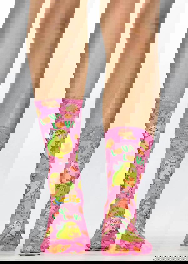 Jemsox LOVA LOVA Avocado Theme Ladies Novelty Gift Socks