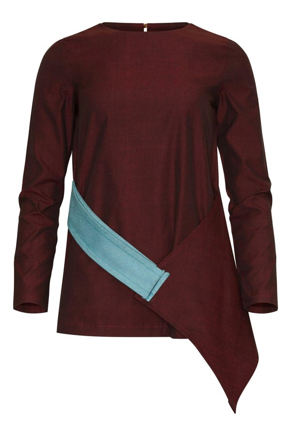 Bo Carter Laika Top - Burgundy