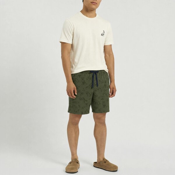 Joules Y95846 DOZER SHORT Mens Pyjama Set Pyjama Set   in  Green