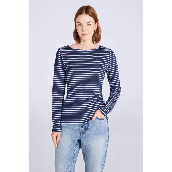 Mountain Warehouse Womens St Ives Crew Neck Top - Dark Blue