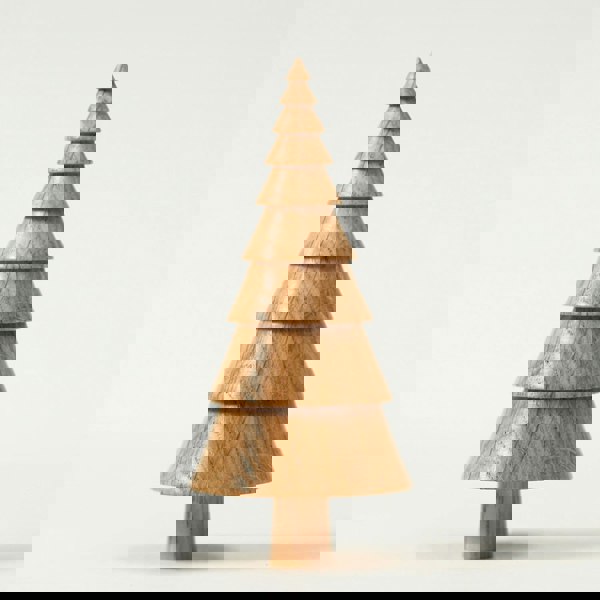 The Arboretum Handmade Wooden Spruce Ornament