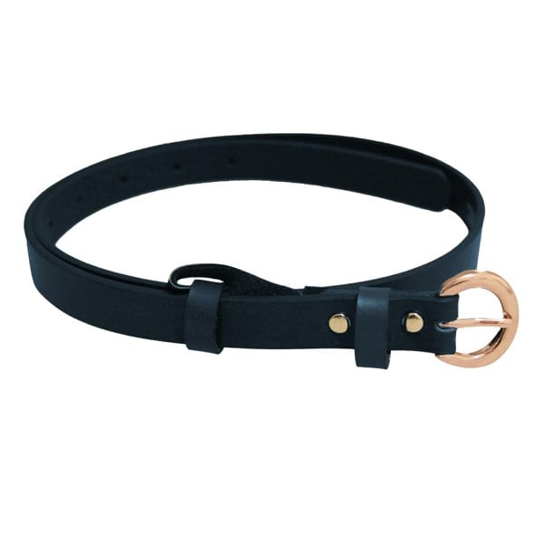 Eastern Counties Leather Womens/Ladies Thin Fashion Belt - Navy
