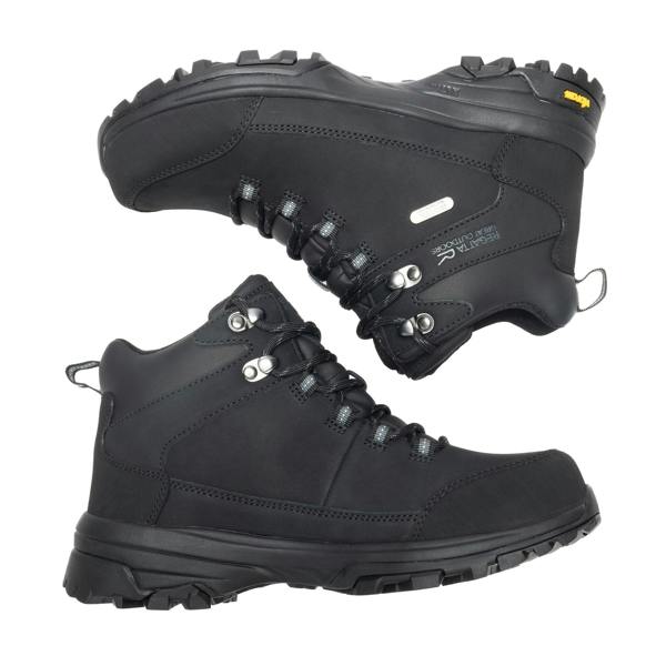 Regatta Womens/Ladies Burrell II Leather Walking Boots - Black - 