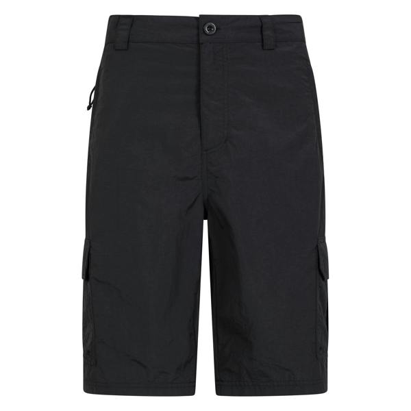 Mountain Warehouse Mens Explore Cargo Shorts - Black - 