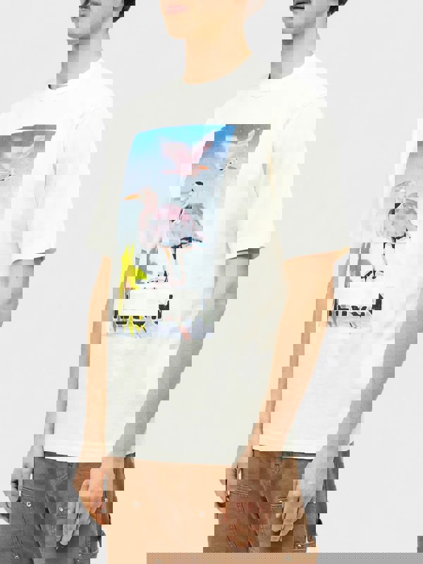 Heron Preston Censored Heron Short Sleeeve Tee White
