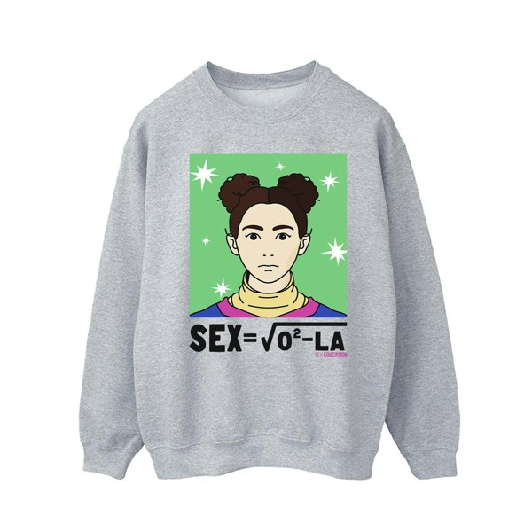 Netflix Mens Sex Education Ola Sex Equation Sweatshirt - Sports Grey