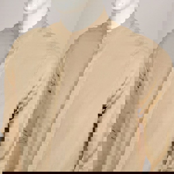 Hugo Linen Mandarin Collar Tunic Shirt