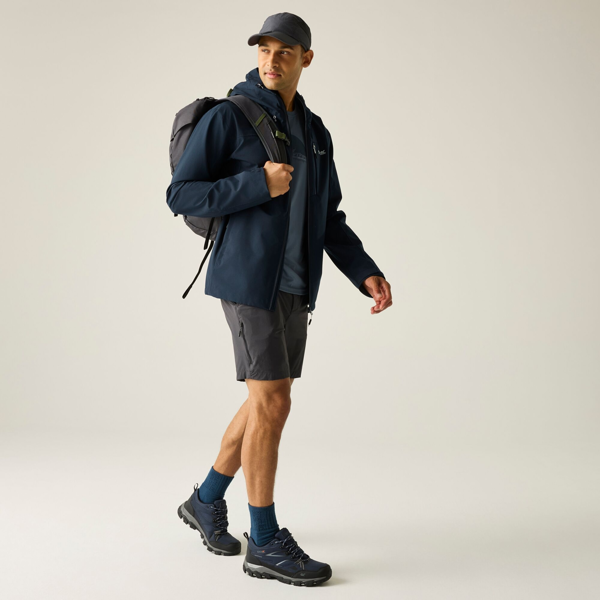 Regatta Mens Birchdale II Waterproof Jacket - Navy