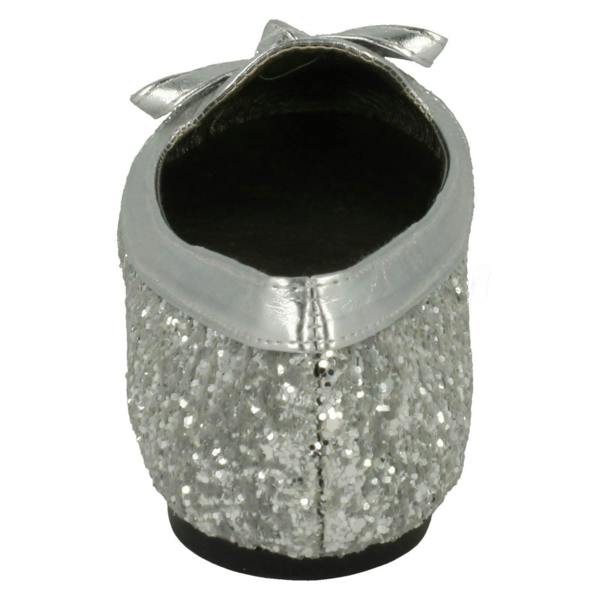 Spot On Girls Spot On Glitter Bow Detail Flats