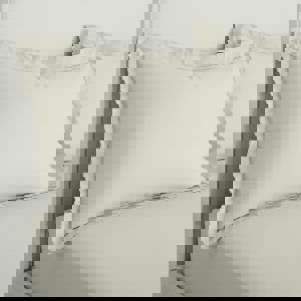 Bianca 200 Thread Count Cotton Percale Oxford Pillowcase Pair