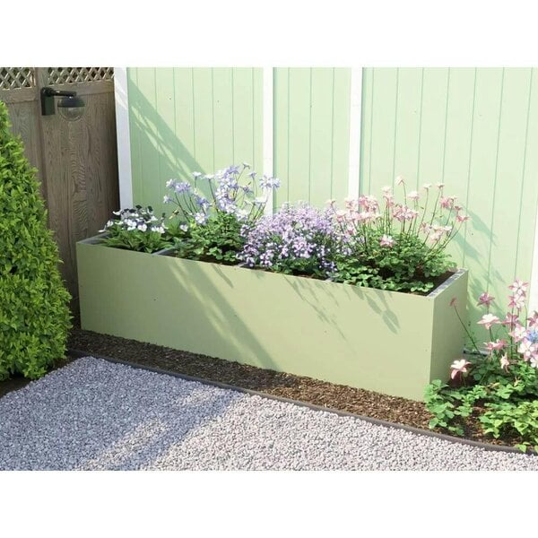 Dunster House Green Garden Bed Planter 2400mm x 600mm x 600mm