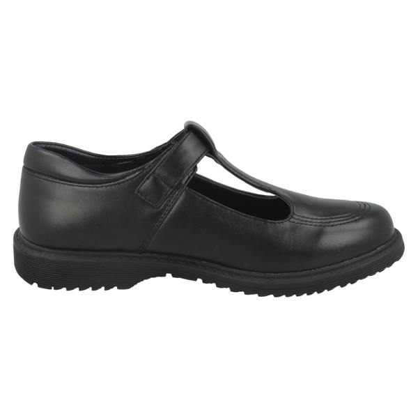 Cool For School Girls Cool For School T-Bar Buckle School Shoes H2433