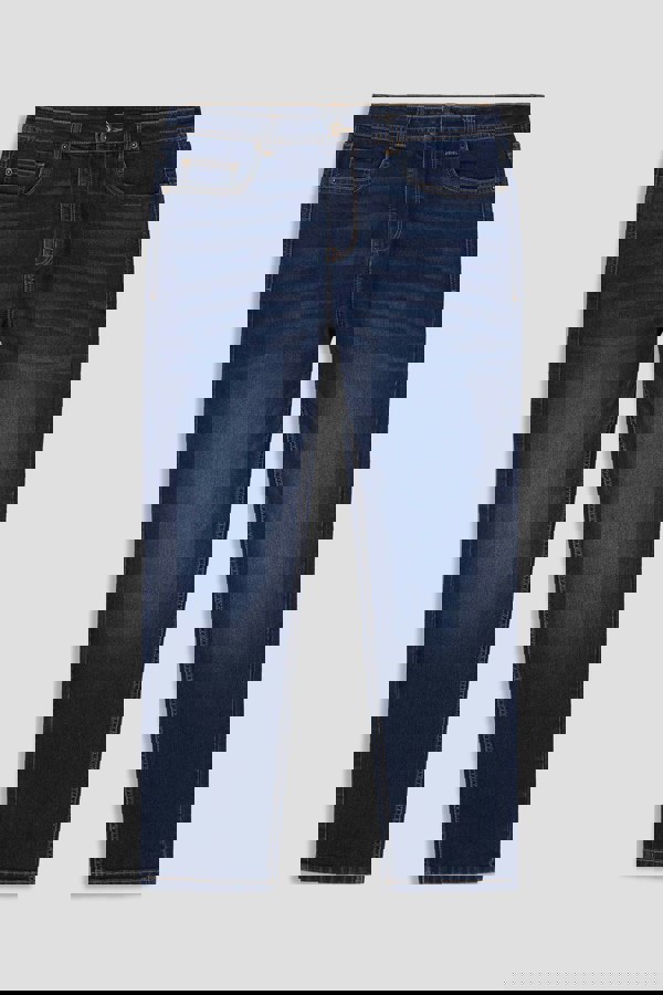 ENORSIA Mens Relaxed Straight Fit Jeans